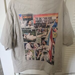 Graphic Tee - Light Gray